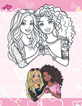 Barbie Copy Colouring Book 5 - A Drawing & Activity Book for Kids Ages 2+ (English)